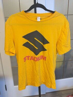 Justin Bieber 2017 Purpose Stadium Tour Yellow Concert Tee Team Bieber S